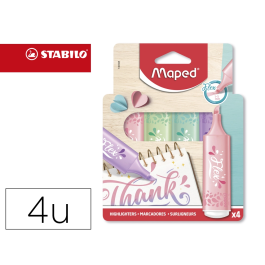 Marcador Fluor Maped Fluo Punta Flex Pastel Blister De 4 Precio: 6.50000021. SKU: B1G79WWHBX
