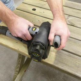 Fartools Renovador Multimaterial 420W Cepillo Abrasivo Ø80mm Abatible Compacto, Velocidad Variable 1000-3200 rpm para Madera, Metal, Piedra Fartools Renovador Multimaterial 420W Cepillo Abrasivo Ø80mm Abatible Compacto, Velocidad Variable 1000-3200 rpm para Madera, Metal, Piedra