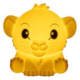 Paladone Disney El Rey León Simba Lámpara Squishy Glo de Silicona Recargable USB 15cm con 2 Modos Luz Paladone Disney El Rey León Simba Lámpara Squishy Glo de Silicona Recargable USB 15cm con 2 Modos Luz