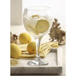 Lav Set 6 Copas de Combinados Misket, 645 cc, Ø9.5 x 20 cm - Vaso de Cóctel Elegante y Resistente para Hostelería y Hogar (4 Cajas)