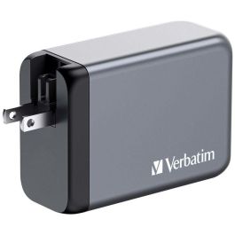 Verbatim Gnc-240 Cargador Pared Gan 240 W Usb-A 3.0 Y 3Xusb-C 3.0 Verbatim Gnc-240 Cargador Pared Gan 240 W Usb-A 3.0 Y 3Xusb-C 3.0