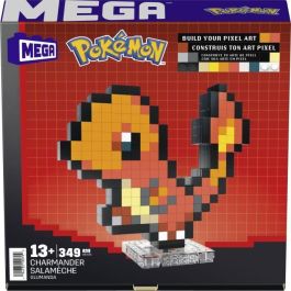 MEGA Pokémon Charmander Juego de construcción retro de 349 piezas - MEGA Pokémon - HTH76 MEGA Pokémon Charmander Juego de construcción retro de 349 piezas - MEGA Pokémon - HTH76