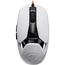 COUGAR AirBlader Tournament Ratón Gaming Óptico con Cable, USB, 20000 DPI, 6 Botones Programables, Mano Derecha, Blanco Precio: 80.50000046. SKU: B19X2AFFXP