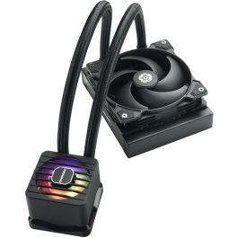 Enermax ELC-LMF120-SF Cooler Líquido para Procesador, 12 cm, 500-1800 RPM, PWM, Iluminación LED Multi, Negro