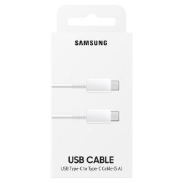 Samsung EP-DN975 Cable USB-C a USB-C 1m 5A/100W Blanco