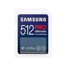 Samsung Tarjeta MicroSDXC 512GB XC PRO Ultimate U3 V30 Lectura 200MB/s Escritura 130MB/s MB-SY512SB/WW Precio: 102.50000024. SKU: B18YD3V4YM