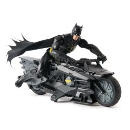 Batman SPI6072896 Batmoto RC con Figura de Batman 30 cm