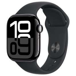 Apple Watch Series 10 GPS + Cellular 42mm Caja Aluminio Negro Jet con Correa Deporte Negra S/M Precio: 500.50000044. SKU: B1DX3D3MJN