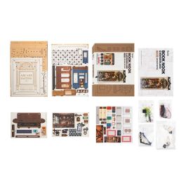 ROBOTIME Sujetalibros 3D Book Nook Maqueta 'Citas en la Sala de Juegos' con Luz LED - 148 Piezas Precio: 41.50000041. SKU: B16PCGWXW6