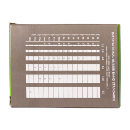 Q-connect Bandas elásticas 100 gr 100x9 mm numero 10