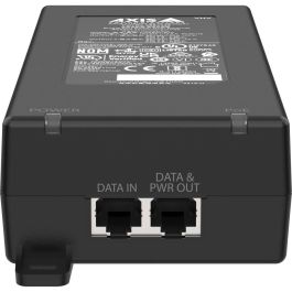 Axis TU8004 Midspan PoE 90W, de un puerto, compatible IEEE 802.3bt y dispositivos High PoE.