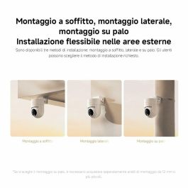 Xiaomi CW300 Cámara de Seguridad IP Interior y Exterior Inalámbrico y Cableado 2560 x 1440 Píxeles Torreta Blanco