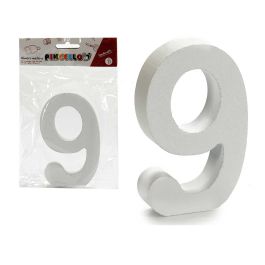 Número 9 madera blanco 2x11 cm - Pincello (24 Unidades) Número 9 madera blanco 2x11 cm - Pincello (24 Unidades) Precio: 16.50000044. SKU: B1CF73CQ6F