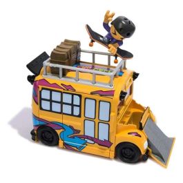 Autobus ted sk8 crew con parque de 3 rampas figura, patinete y accesorios. Precio: 30.68999956. SKU: B15GYWL9CJ