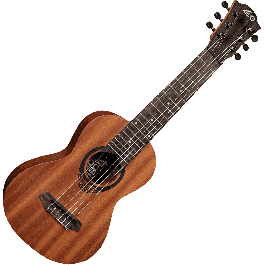 LAG Ukelele tenor Tiki Uku Baby Guitar sapelli con funda incluida