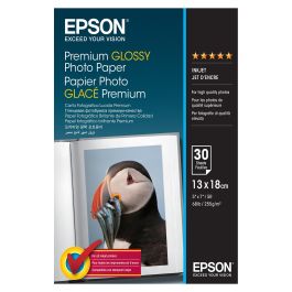 Epson Papel Premium Glossy Photo 255 gr, 13 x 18cm, 30h. Precio: 40.98999993. SKU: B1ARC575RK