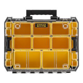 Stanley Fatmax FMST82967-1 Organizador Gran Capacidad Tstak 10 Compartimentos Extraíbles Negro
