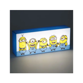 Paladone Lámpara Minions Character para Exhibir o Colgar con Cable USB o Pilas AAA