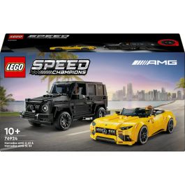LEGO 76924 Speed Champions Mercedes-AMG G 63 y SL 63 - Pack Doble Coches de Juguete Construible Negro y Amarillo Precio: 53.78999945. SKU: B1CNMF5KQC