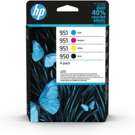 HP Cartuchos de Tinta Negro, Cyan, Magenta, Amarillo Nº 950 + 951 Pack 4 Unidades para Officejet Pro 250, 270, 8100, 8600 Series Precio: 122.49999949. SKU: S55078456