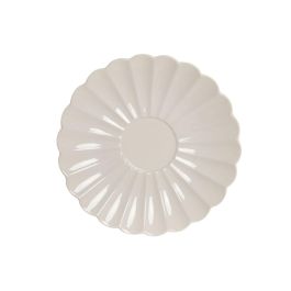 DKD Home Decor Set de 6 Tazas de Café Blancas de Porcelana 150ml - 8 x 7 x 10.5 cm