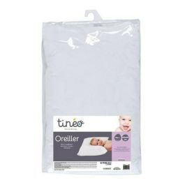 Tineo Almohada para Bebés Primera Suave con Relleno Acolchado 40x60 cm Tejido Poliéster Algodón Relleno 100% Poliéster +9 Meses