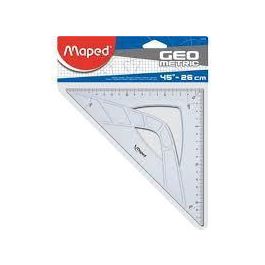 Maped Escuadra Geometric 45º Hipotenusa 26 cm Precio: 1.49999949. SKU: B12PJFVLZK