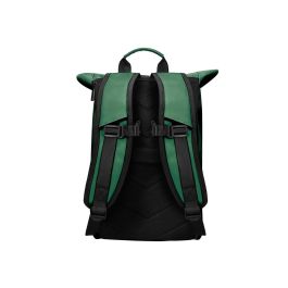 Cartera Antartik Mochila Waterproof Enrollable Diseño Casual Color Verde Militar 480x130x280 mm