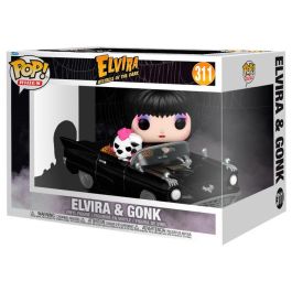 FUNKO Figura POP Rides Deluxe Elvira Mistress of the Dark Elvira & Gonk Precio: 34.50000037. SKU: B1AGB9VNE5
