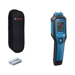 Bosch GMP 1-13 Medidor de humedad para madera, Pantalla LCD a color, Mide 37 tipos, Resistente IP65 Precio: 242.9922. SKU: B1H7LHYTY8