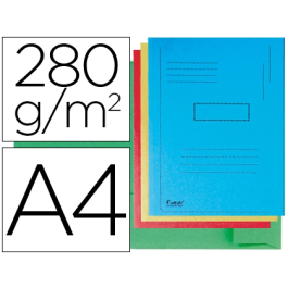Exacompta Subcarpeta Cartulina Reciclada A4 Colores Surtidos 280g/m2 con 2 Solapas Interior Precio: 40.49999954. SKU: B1BAJAXZ8M