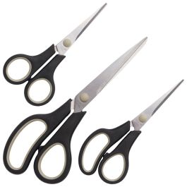 Day Juego de 3 Tijeras de Acero Inoxidable y Plástico, para Diestros y Zurdos, Aptas para Lavavajillas, 14-20 cm Precio: 3.50000002. SKU: B16QJZZEDN