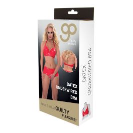 Conjunto de Lencería Guilty Pleasure Rojo (S)