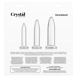 Plug Anal NS Novelties Trainer Kit 3 Piezas (13 cm) (13,9 cm) (11,3 cm)