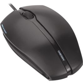 Cherry Ratón USB Óptico 1000 DPI, Diseño para Diestros y Zurdos, GENTIX