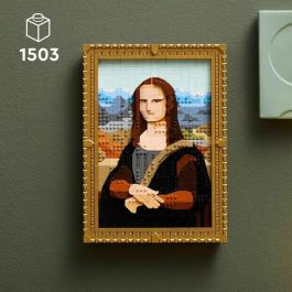 LEGO 31213 Art La Mona Lisa Set de Construcción de Maqueta para Pintar Réplica Obra de Arte de Leonardo da Vinci, Ideal Decoración