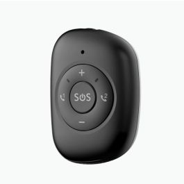 Leotec LETRACKER02K Localizador GPS 4G Negro con Botón SOS y Detector de Caídas