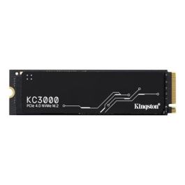 Kingston KC3000 M.2 1024 GB PCIe 4.0 NVMe SSD - 7000 MB/s Lectura, 6000 MB/s Escritura, 3D TLC, SKC3000S/1024G