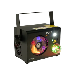 ALGAMLIGHT FX-4 Proyector 4-en-1: Rueda Gobo LED RGB, Magic Ball, Láser RG y Estrobo para Fiestas Precio: 88.78999965. SKU: B1GME86G7Z