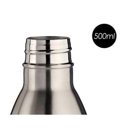 Termo Acero Botella 500Ml Kinvara 6X27CM (12 Unidades) Termo Acero Botella 500Ml Kinvara 6X27CM (12 Unidades)