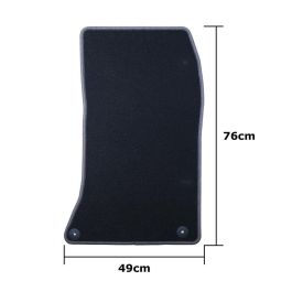 Set de Alfombrillas para Coche OCC Motorsport OCCIF0003GD Gris oscuro Infinity Q30 5 Piezas