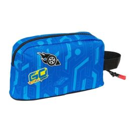 Portameriendas Térmico Hot Wheels Let's race Azul Negro 21,5 x 12 x 6,5 cm
