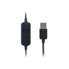 Equip Auriculares Gaming o Oficina Diadema Supraaural con Micrófono Boom - Conectividad Alámbrica USB Tipo A, Modelo 245305, Negro