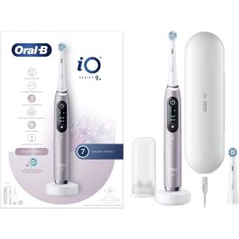 Oral-B iO Series 9N Rose Quartz Cepillo Dental Oscilante Adulto 6 Modos 3D Rosa Pantalla OLED Bluetooth Recargable