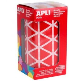 Apli Gomets Triangulares 20 mm Rollo Rojo -Rollo 2832 Unidades- Precio: 3.50000002. SKU: B14G6LMZRZ