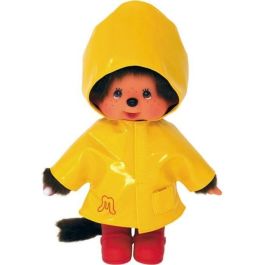 Bandai Monchhichi - Peluche de 20 cm con Impermeable Amarillo y Botas Rojas - Muñeco Icónico Precio: 49.95000032. SKU: B15S2NVFKM