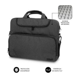 SUBBLIM Maletin Air Padding Laptop bag 15,6" Dark Grey SUBBLIM Maletin Air Padding Laptop bag 15,6" Dark Grey Precio: 18.49999976. SKU: S5622244