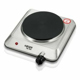 Placa Eléctrica de Cocción Haeger HP01S014A Acero Inoxidable 1 Fogón Plateado 1500 W 1500W Precio: 53.49999996. SKU: S4700148