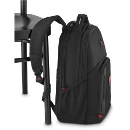 Wenger PlayerMode Mochila Gaming para Portátil 15.6" 20L Negro con Compartimento para Tablet y Puerto USB