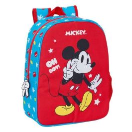 Mochila Escolar Mickey Mouse Clubhouse Fantastic Azul Rojo 26 x 34 x 11 cm Precio: 17.5000001. SKU: B1BZN6256R